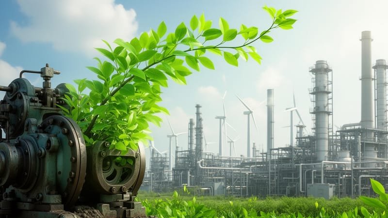 Sustainable manufacturing and environmental responsibility